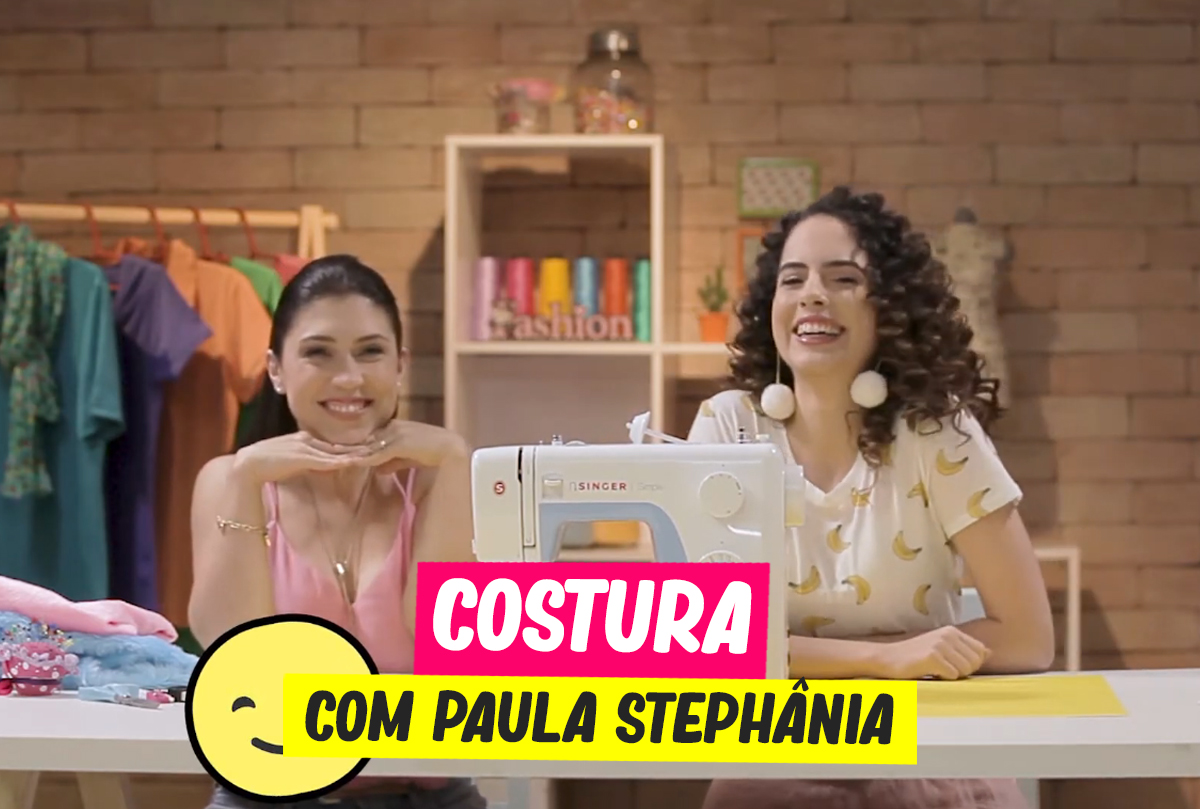 CURSO DE COSTURA COM PAULA STEPHÂNIA